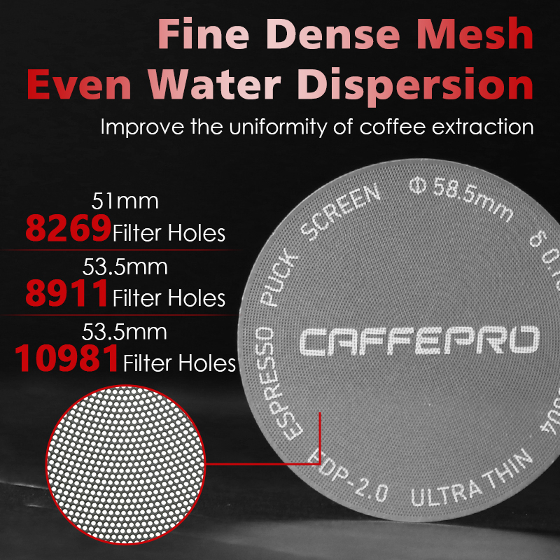 Caffeepro Espresso Puck Screen - Breville Espresso Bes870 评论和价格