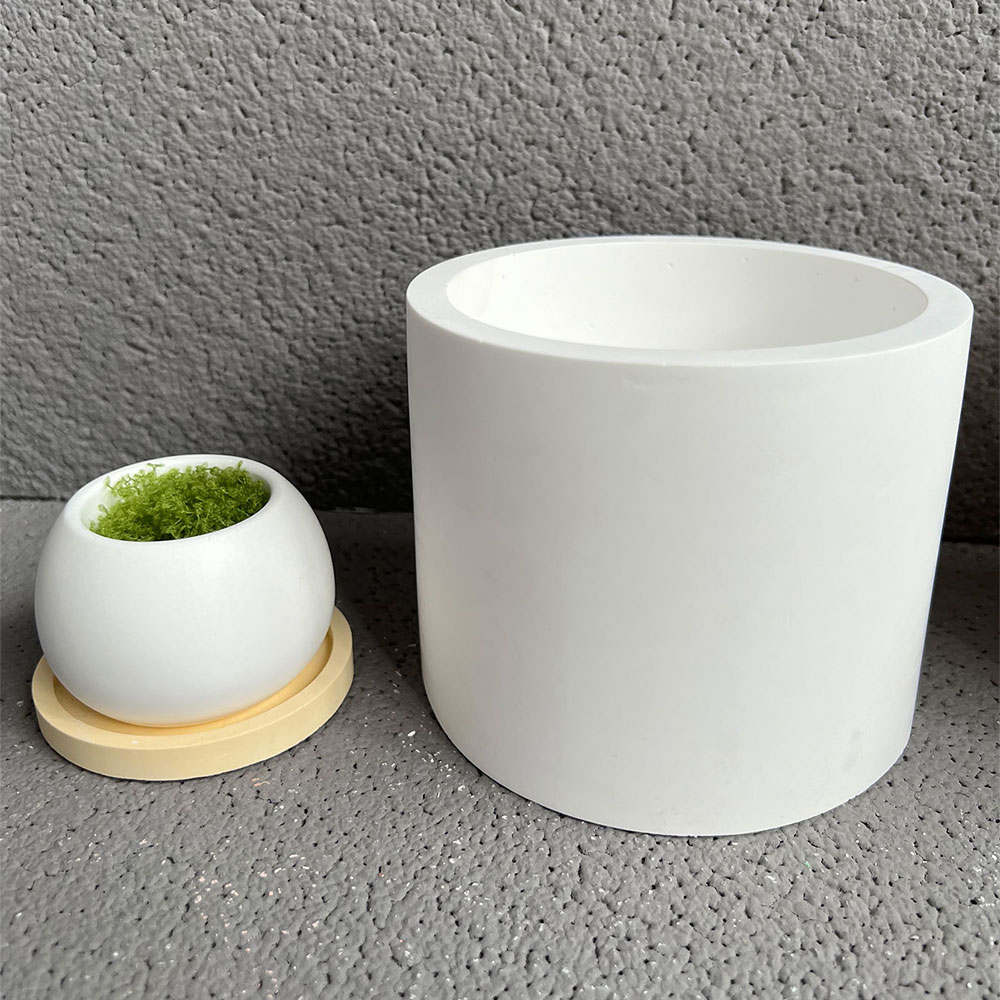 Spherical Plant Pot Concrete S - Potsticker Mold 评论和价格