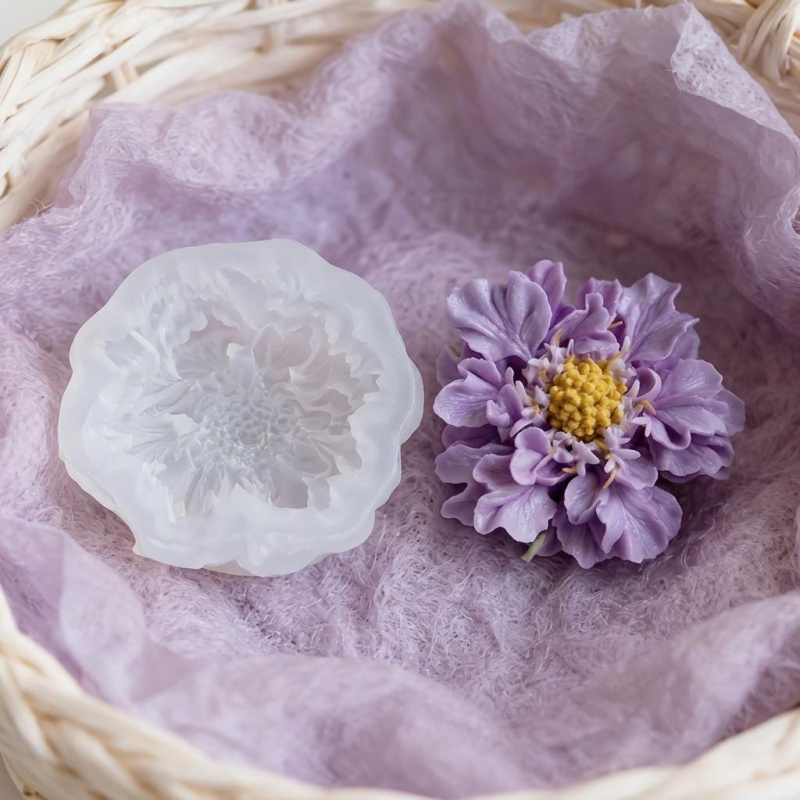 1 Dreamy Blue Potted Flower Si - Potsticker Mold 评论和价格